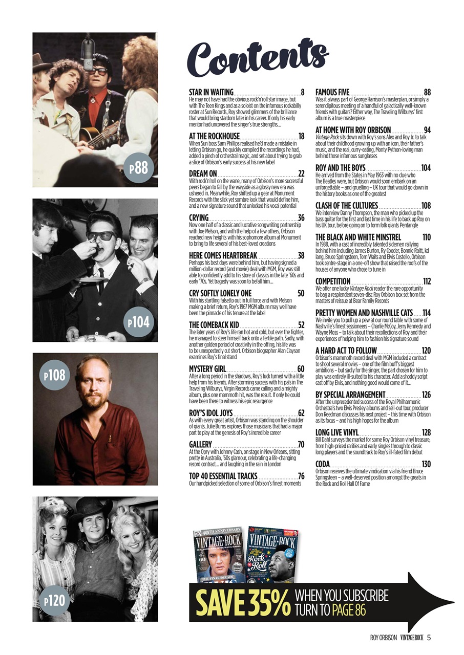 Vintage Rock Presents Preview Pages