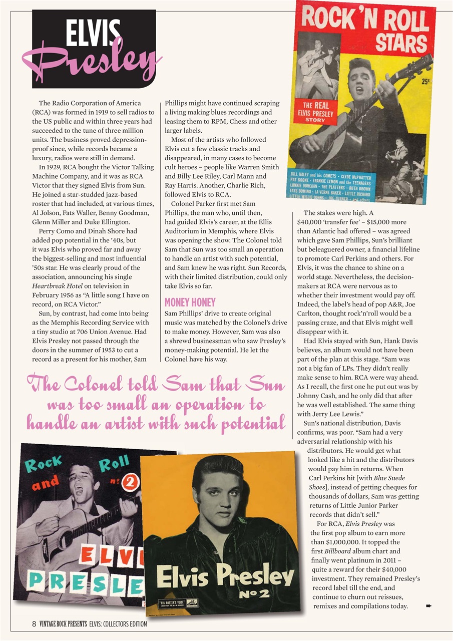 Vintage Rock Presents Preview Pages