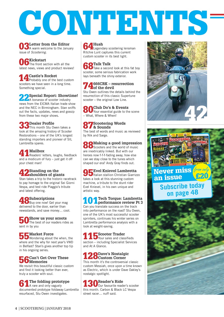 Scootering Preview Pages