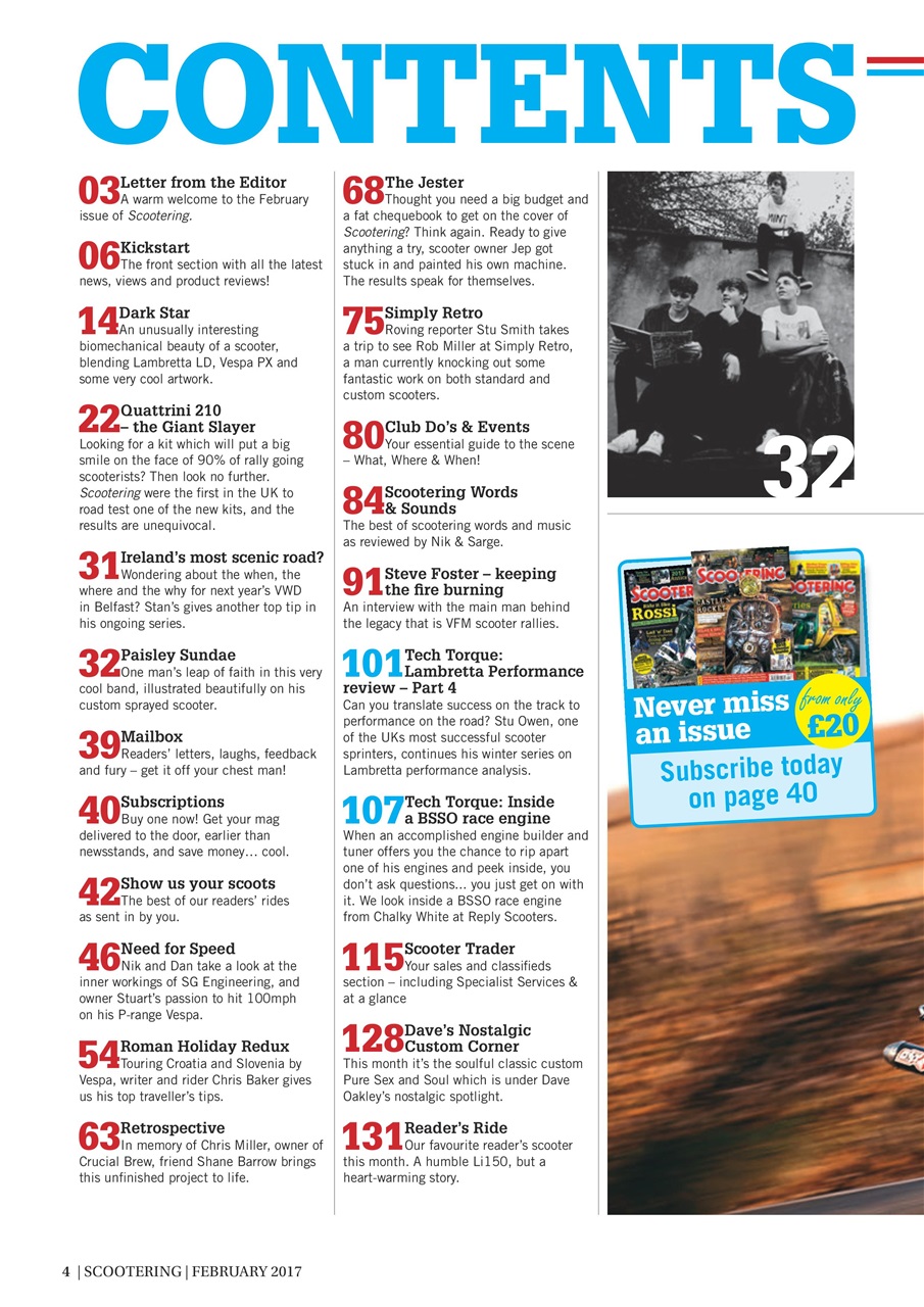 Scootering Preview Pages