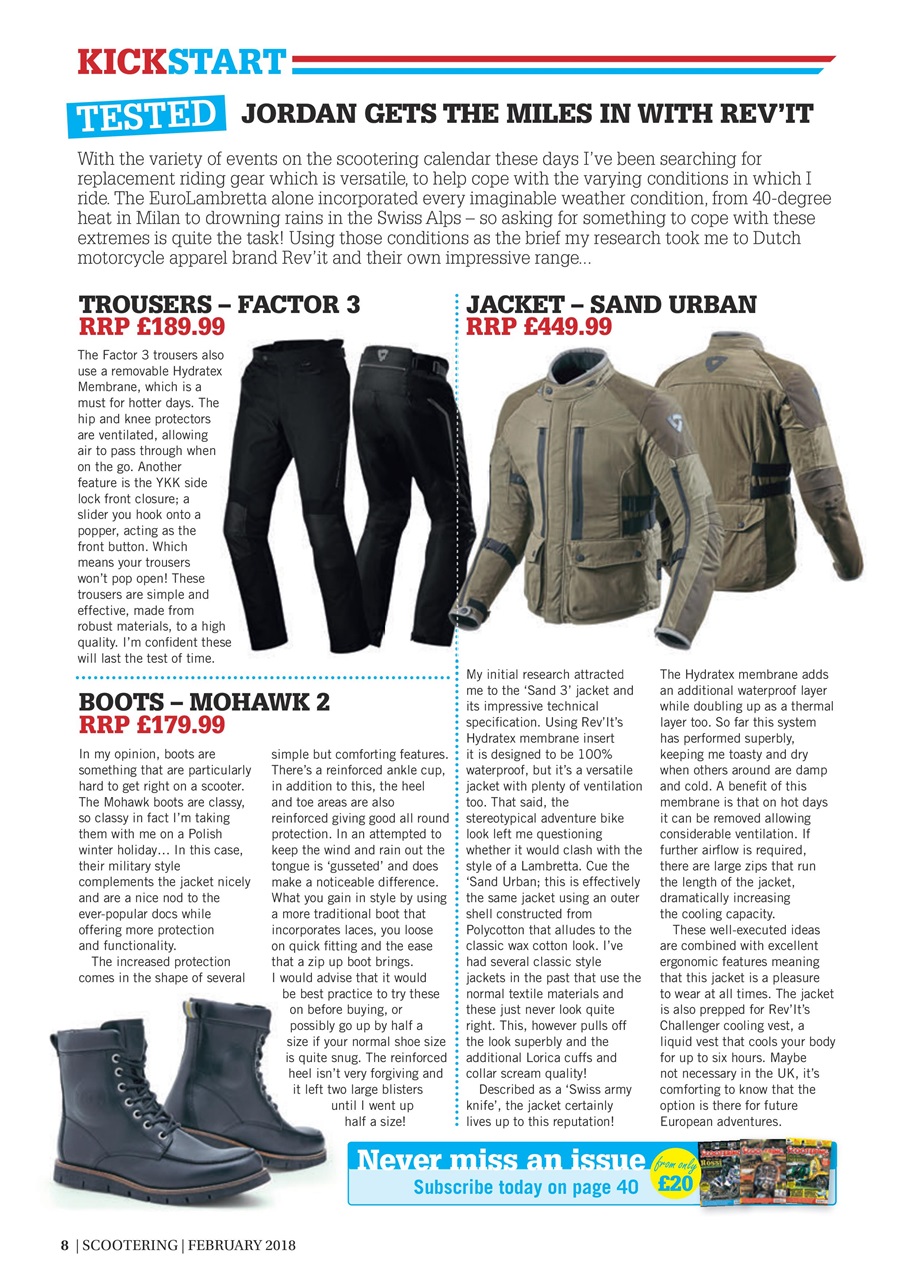 Scootering Preview Pages