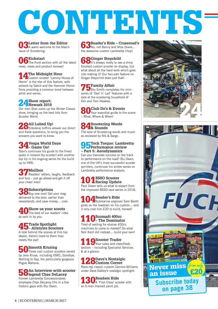 Scootering Preview Pages