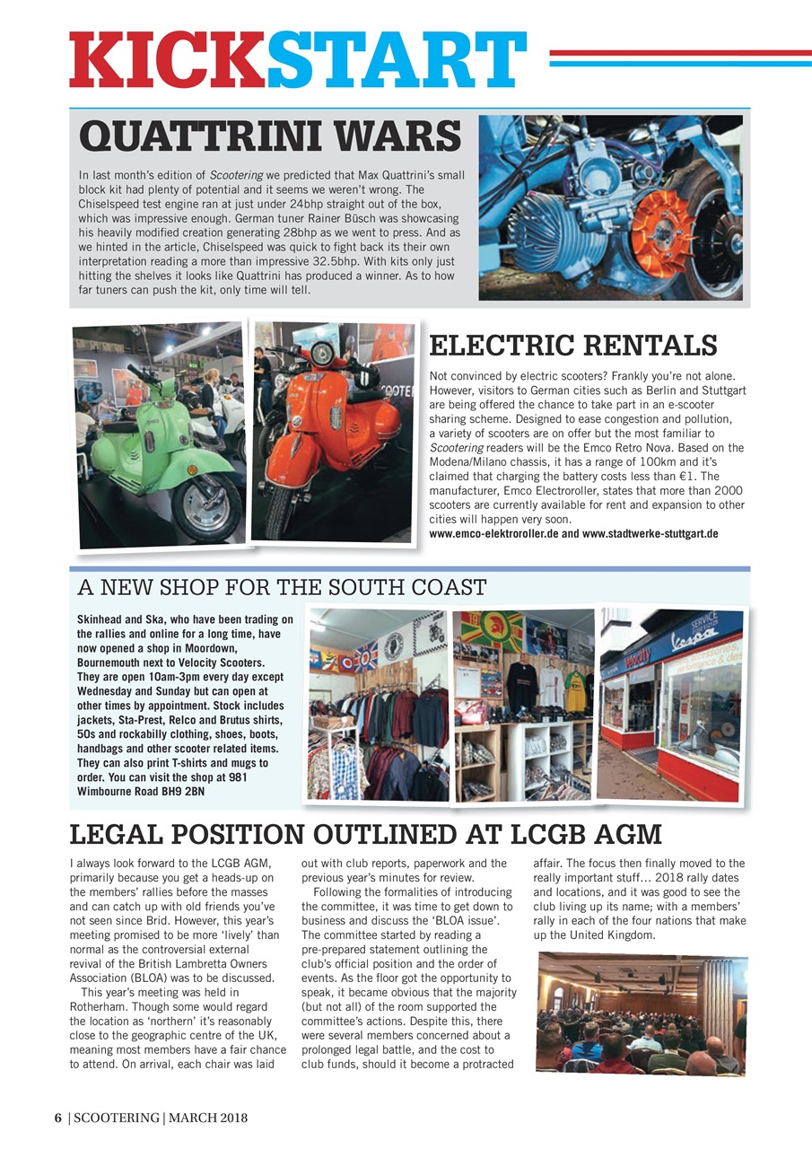 Scootering Preview Pages