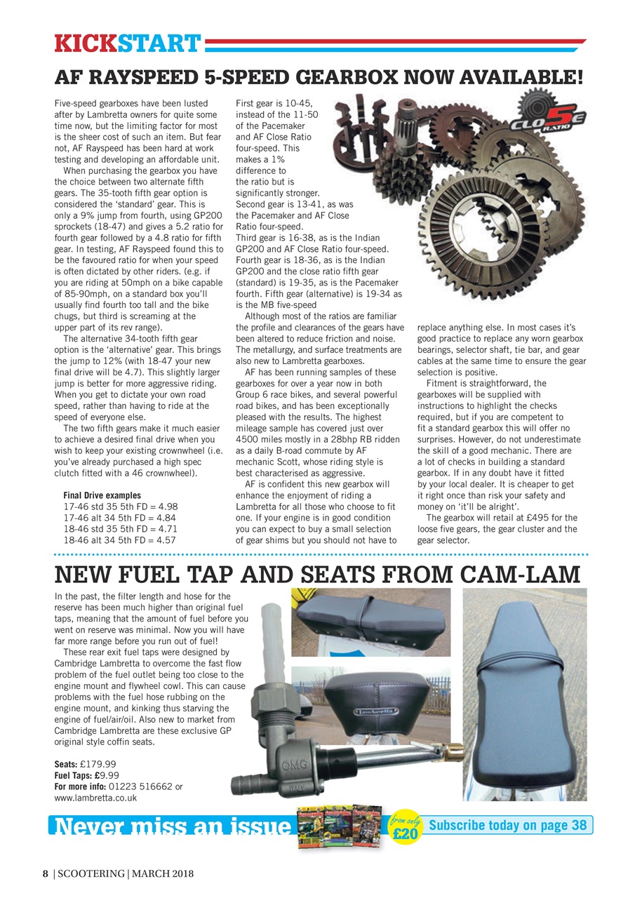 Scootering Preview Pages