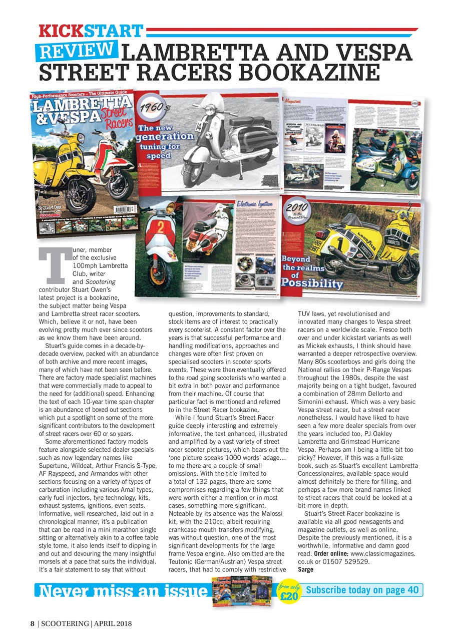 Scootering Preview Pages