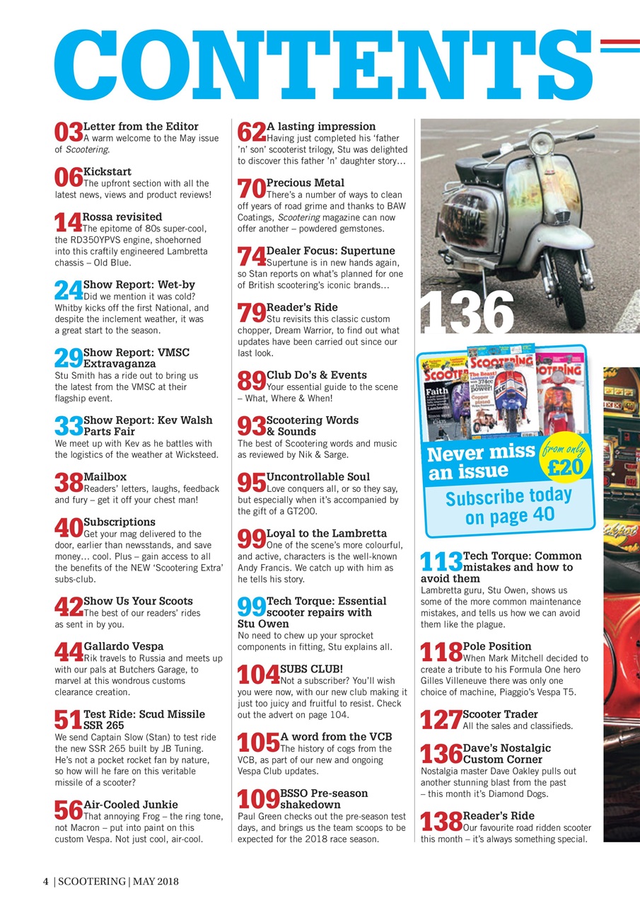 Scootering Preview Pages