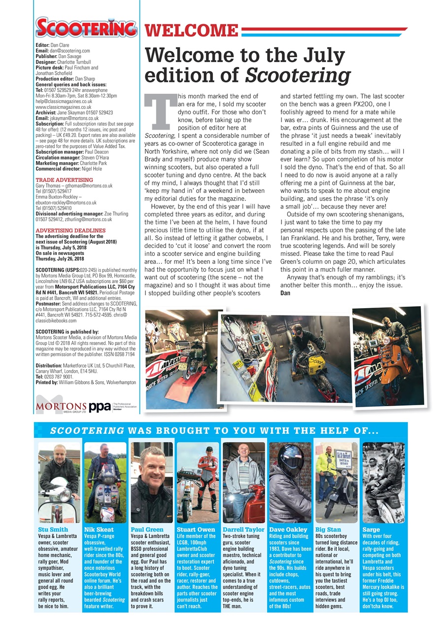 Scootering Preview Pages