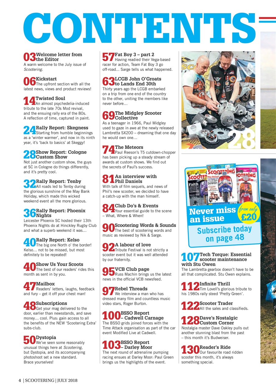 Scootering Preview Pages