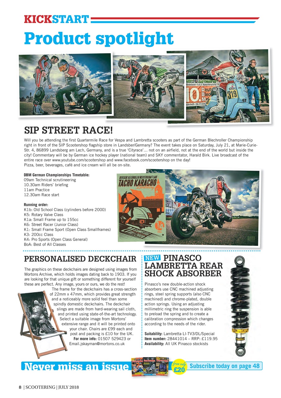 Scootering Preview Pages