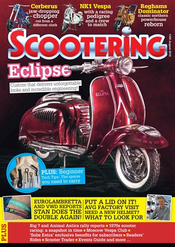 Scootering issue August 2018