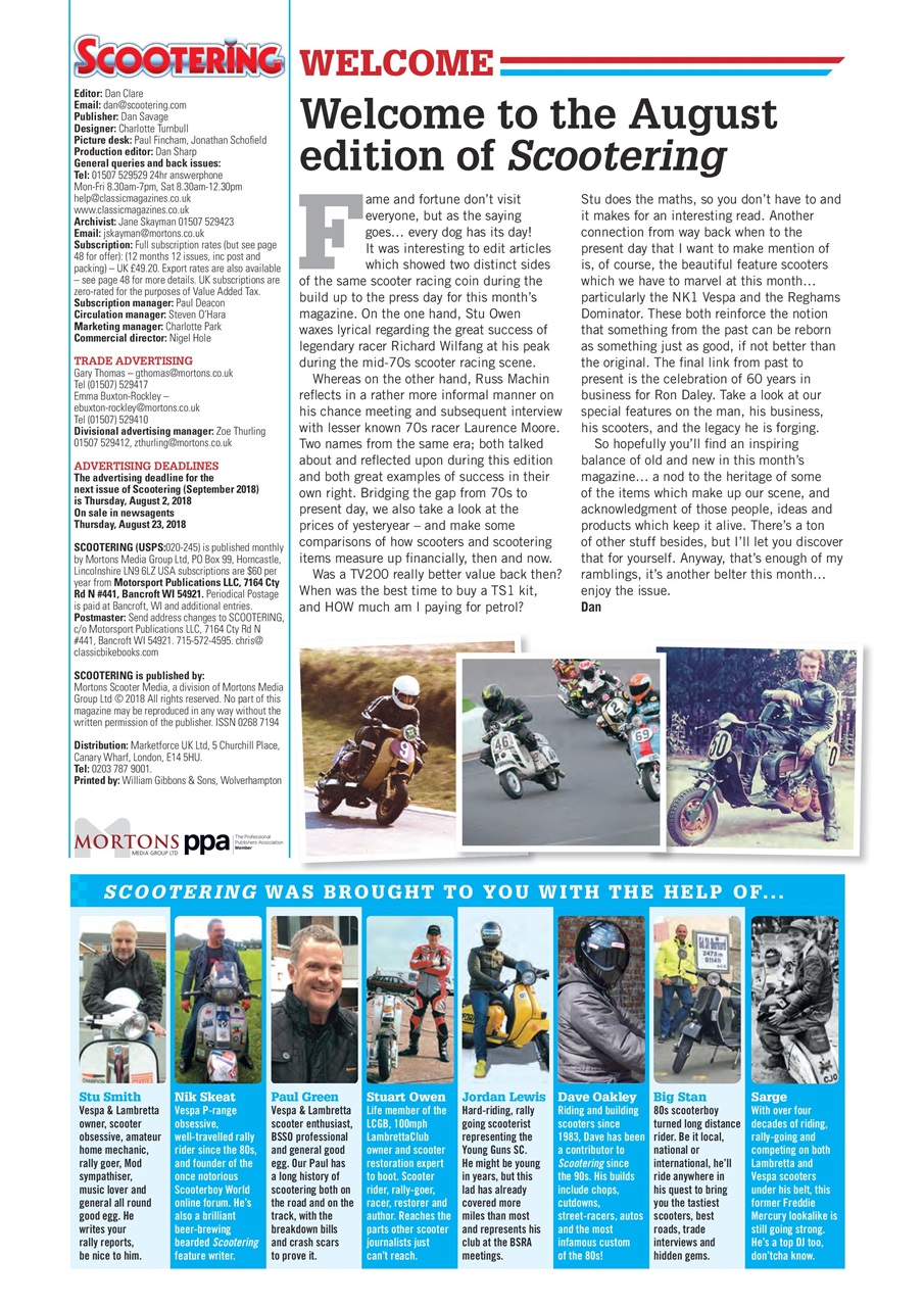 Scootering Preview Pages