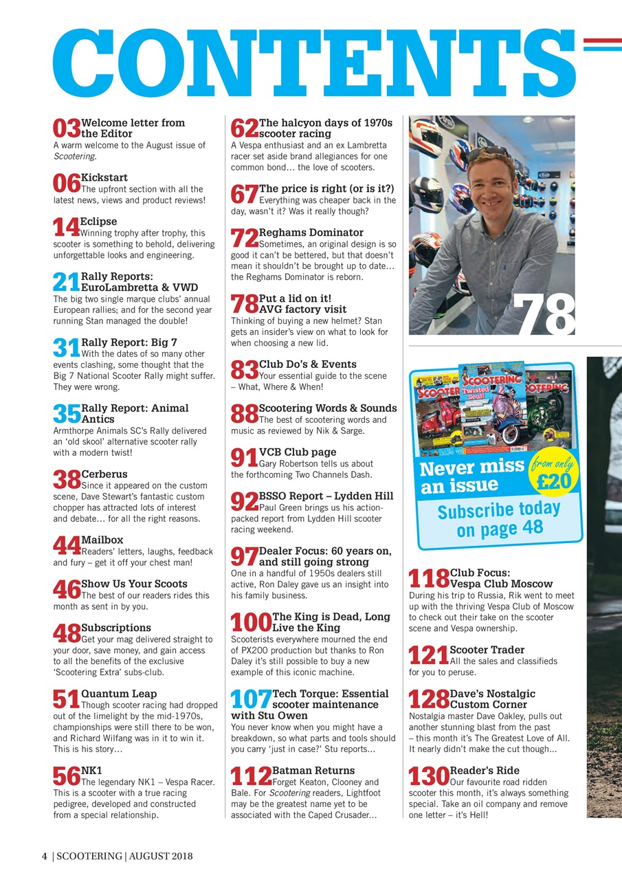 Scootering Preview Pages