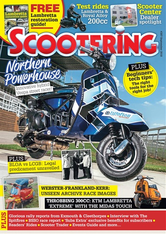 Scootering issue September 2018