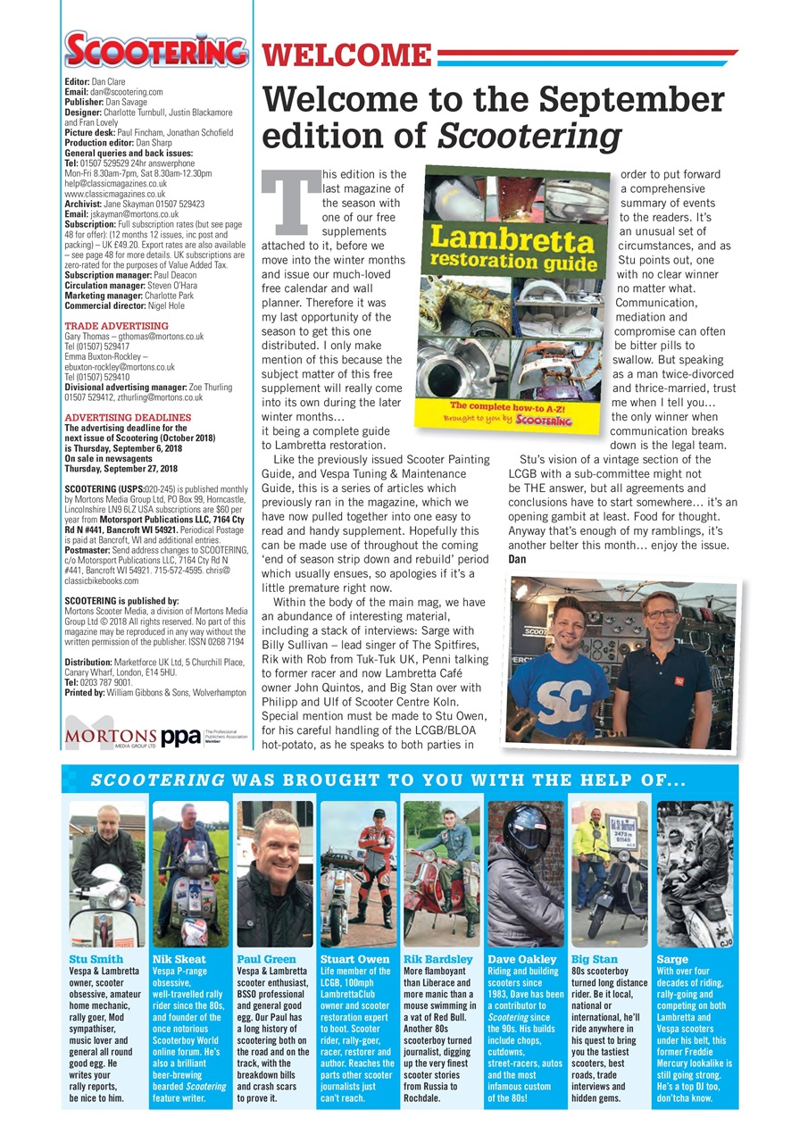 Scootering Preview Pages