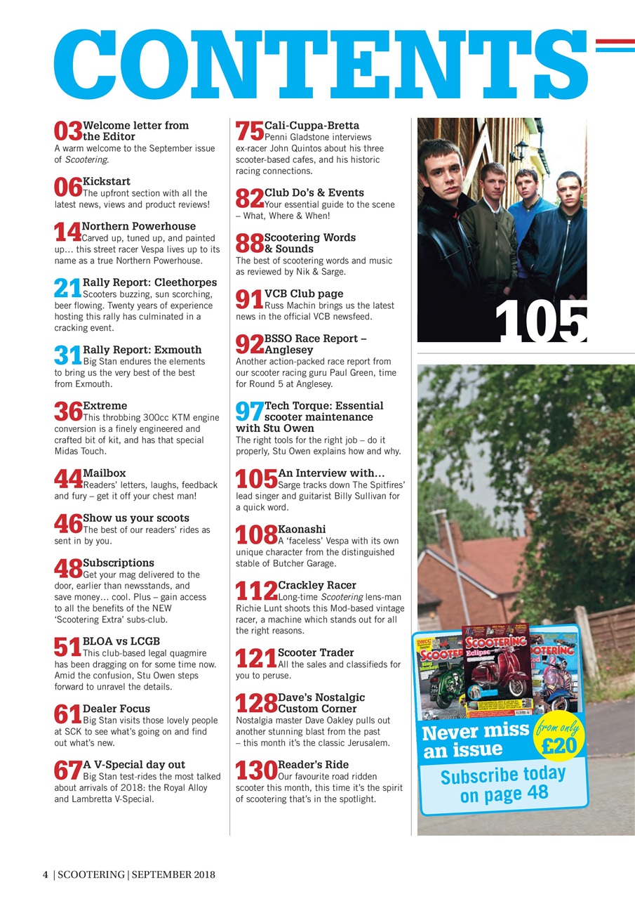 Scootering Preview Pages