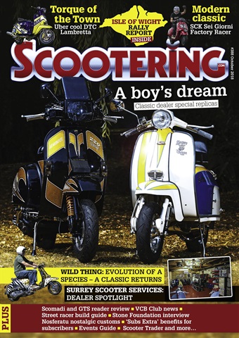 Scootering issue October 2018