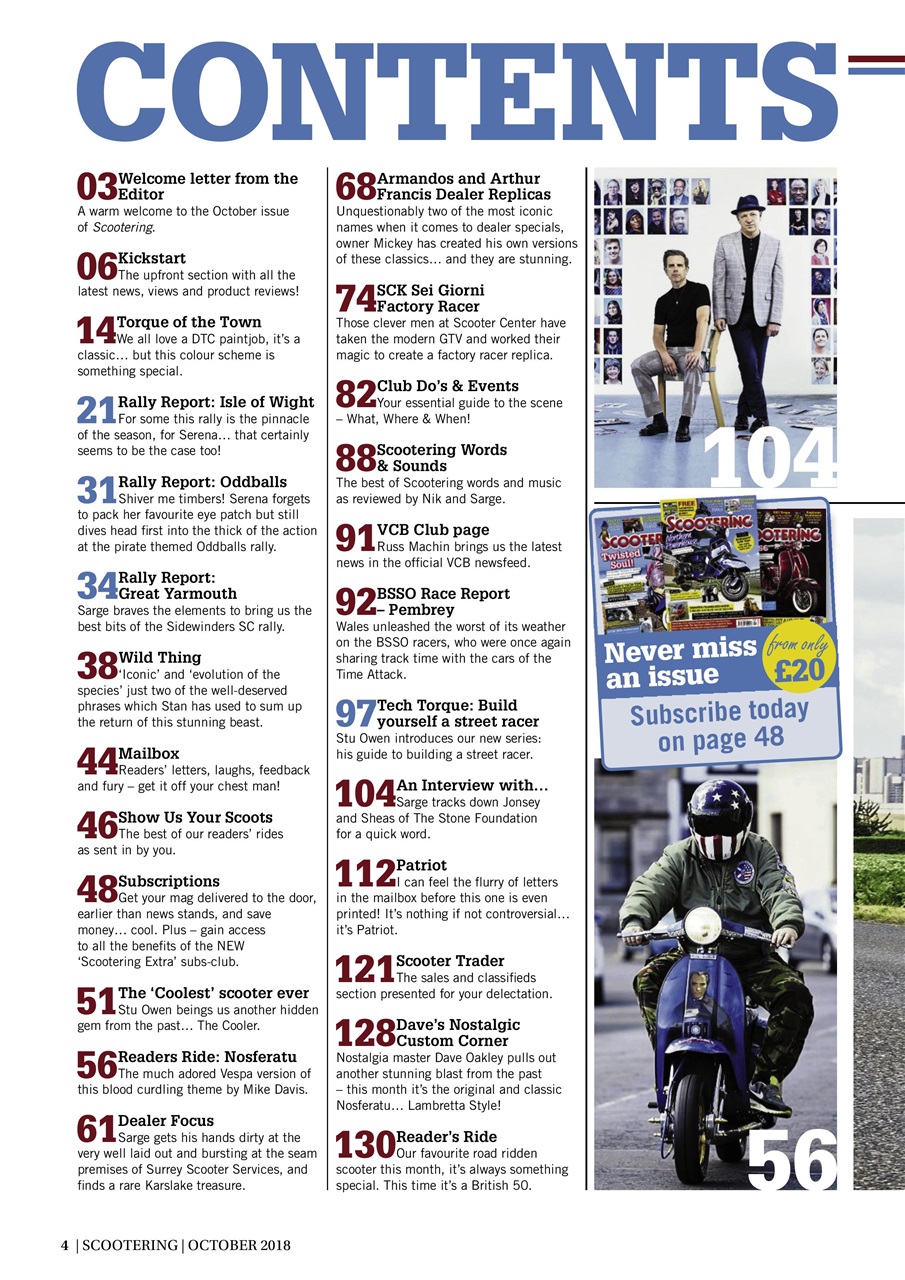 Scootering Preview Pages