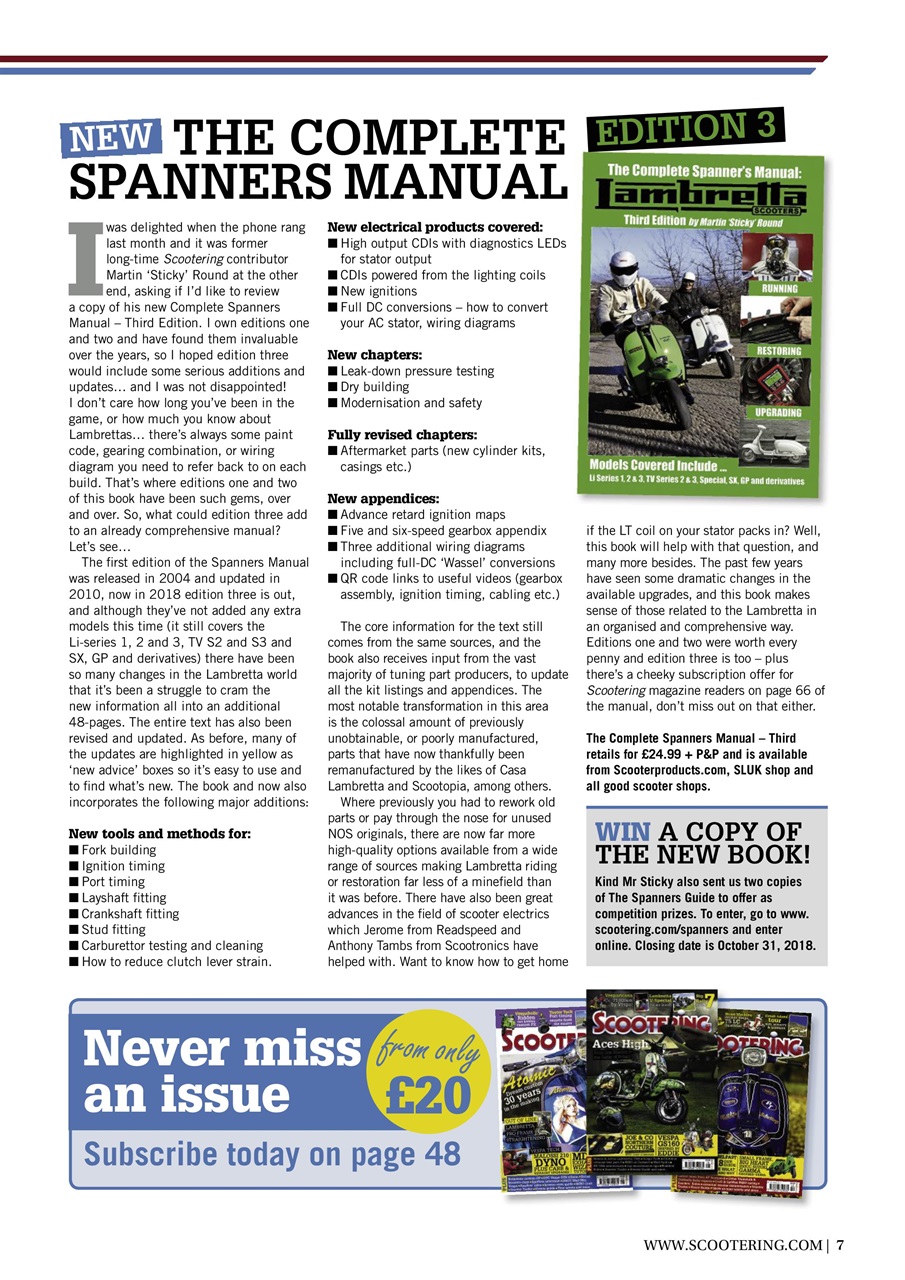 Scootering Preview Pages