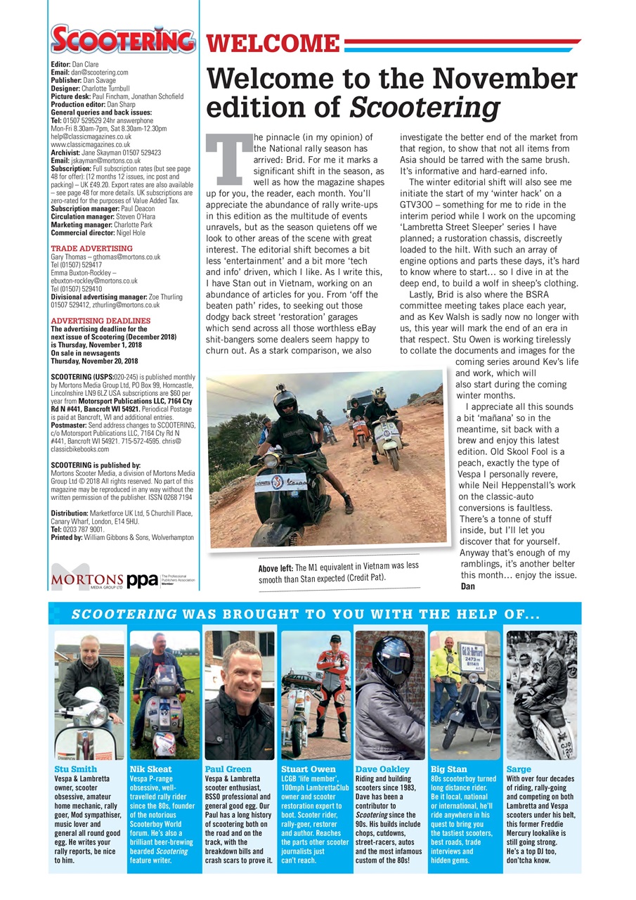 Scootering Preview Pages