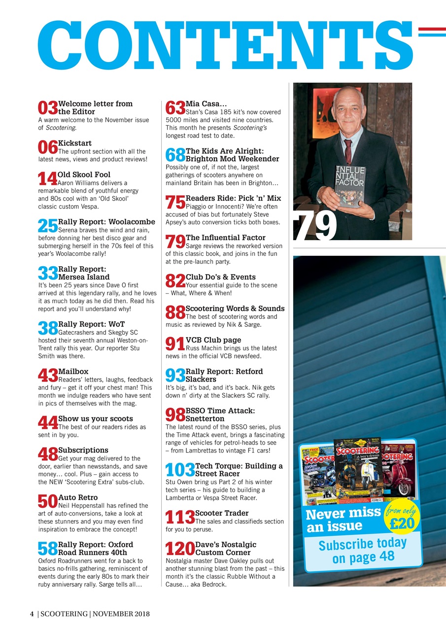 Scootering Preview Pages