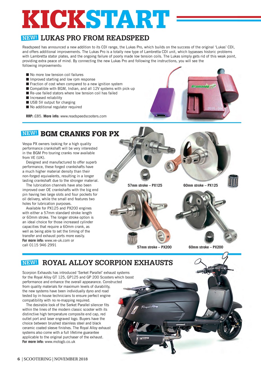 Scootering Preview Pages