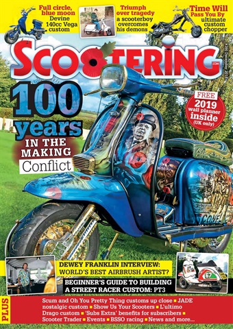 Scootering issue December 2018