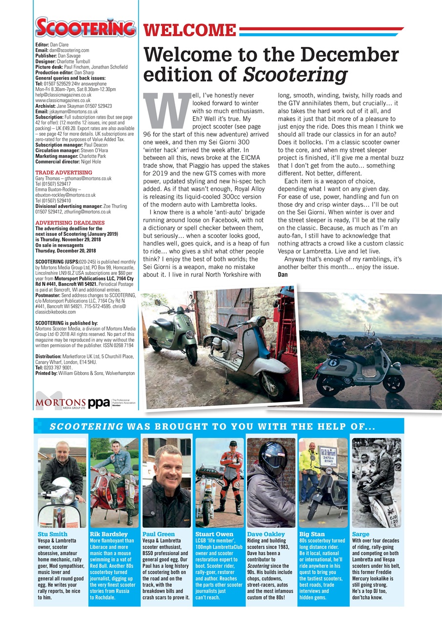 Scootering Preview Pages