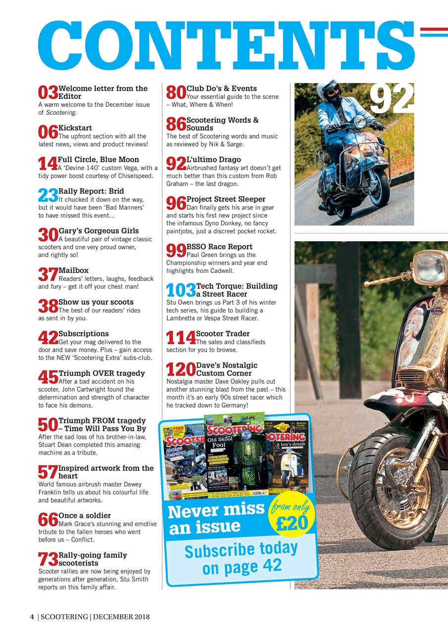 Scootering Preview Pages