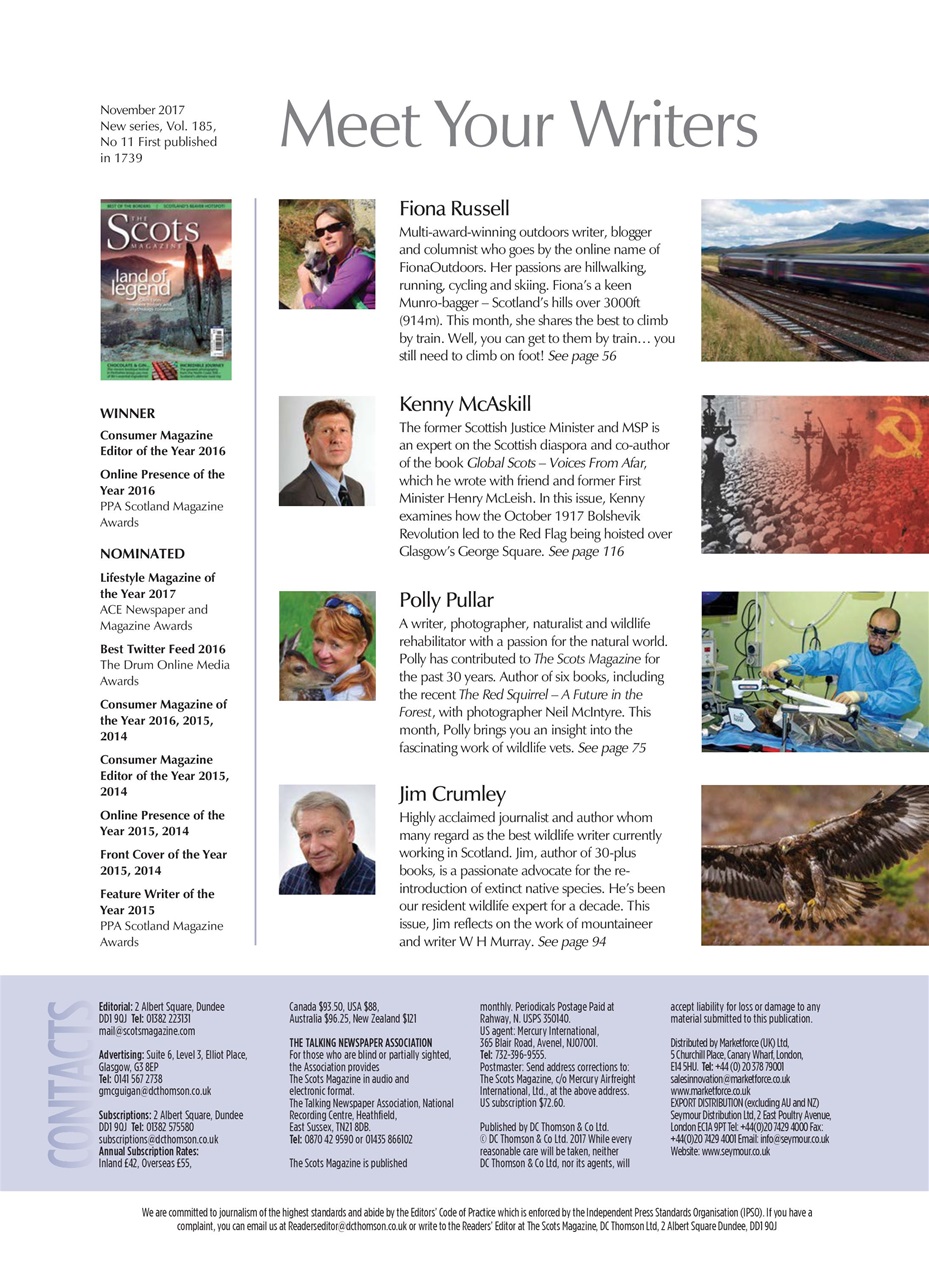 The Scots Magazine Preview Pages