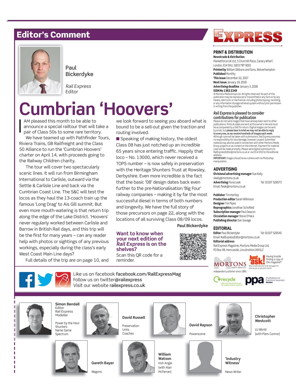 Rail Express Preview Pages