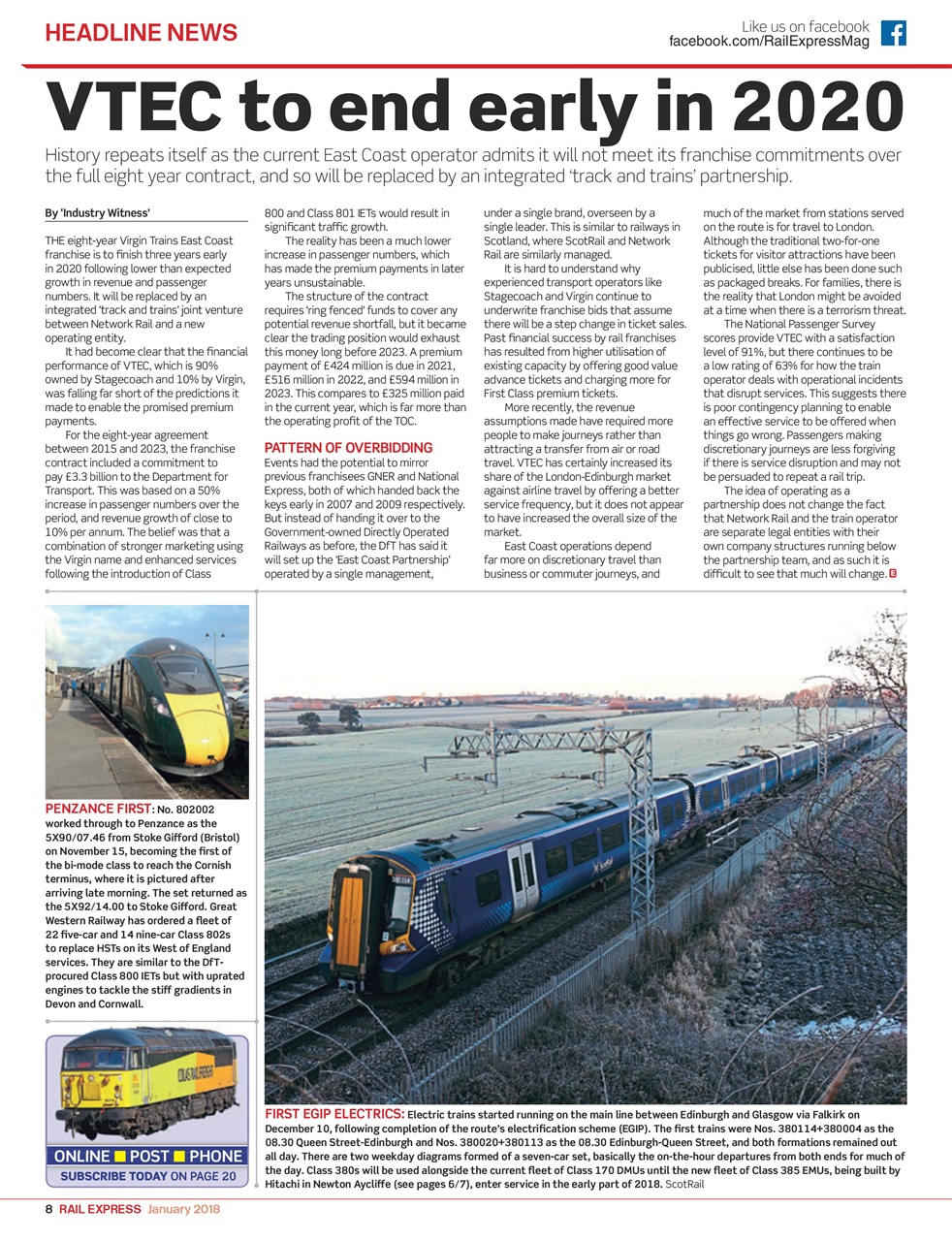 Rail Express Preview Pages