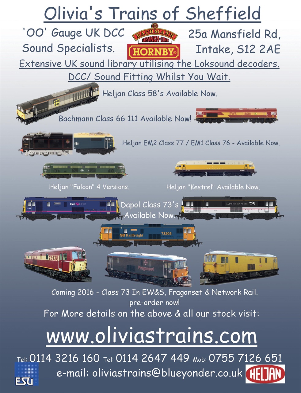 Rail Express Preview Pages