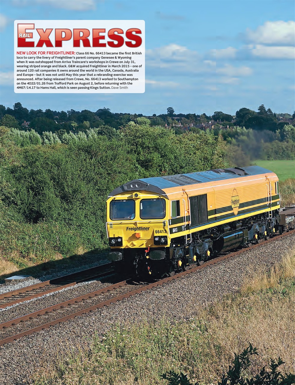Rail Express Preview Pages