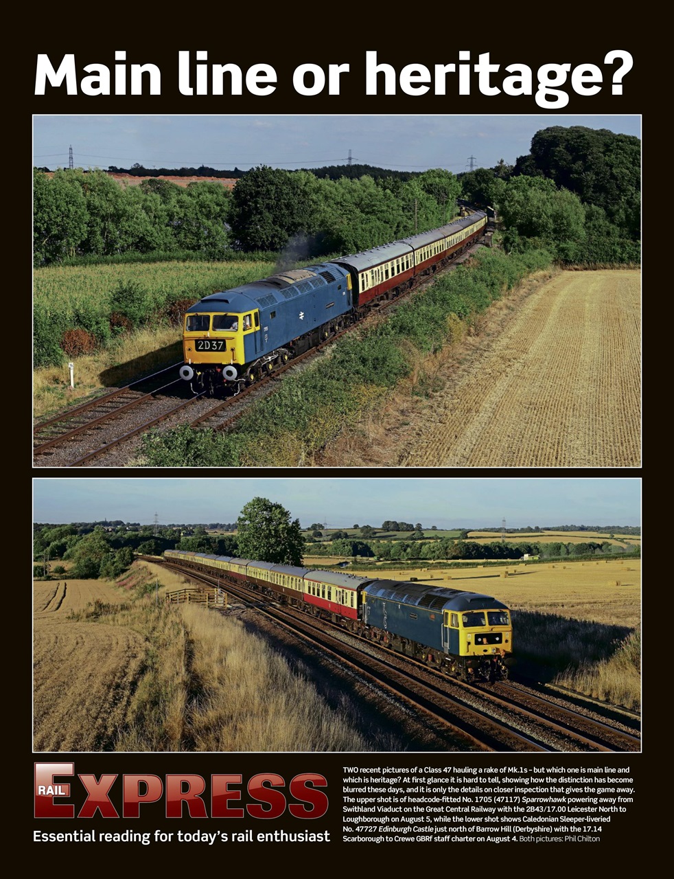 Rail Express Preview Pages