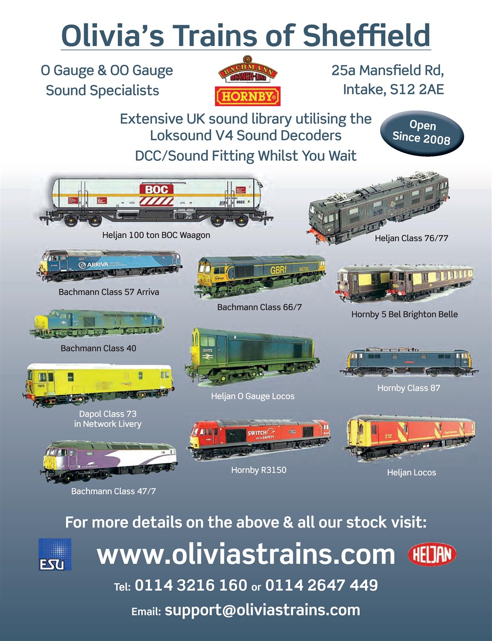 Rail Express Preview Pages