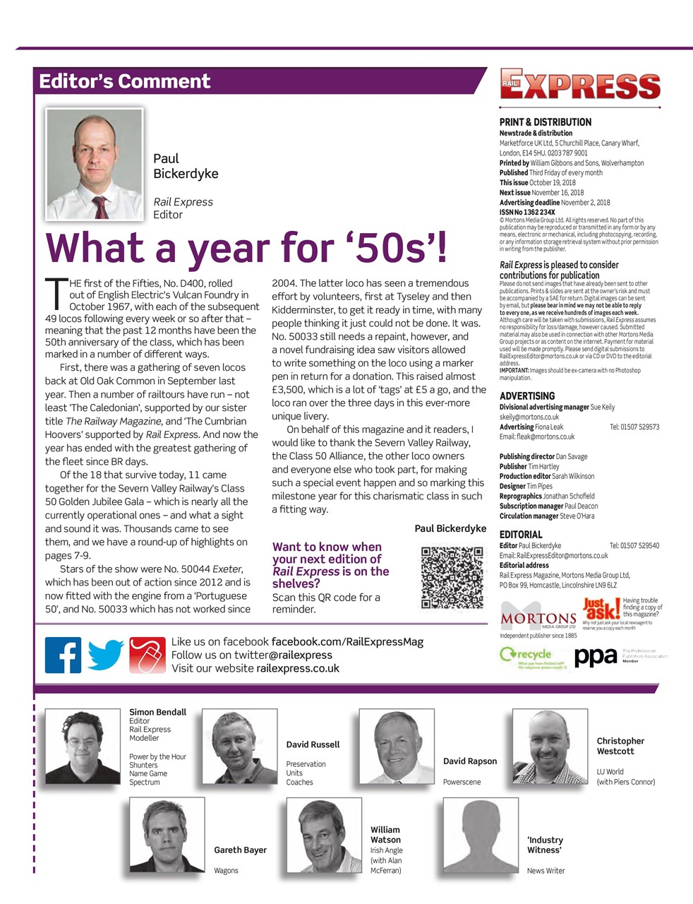 Rail Express Preview Pages