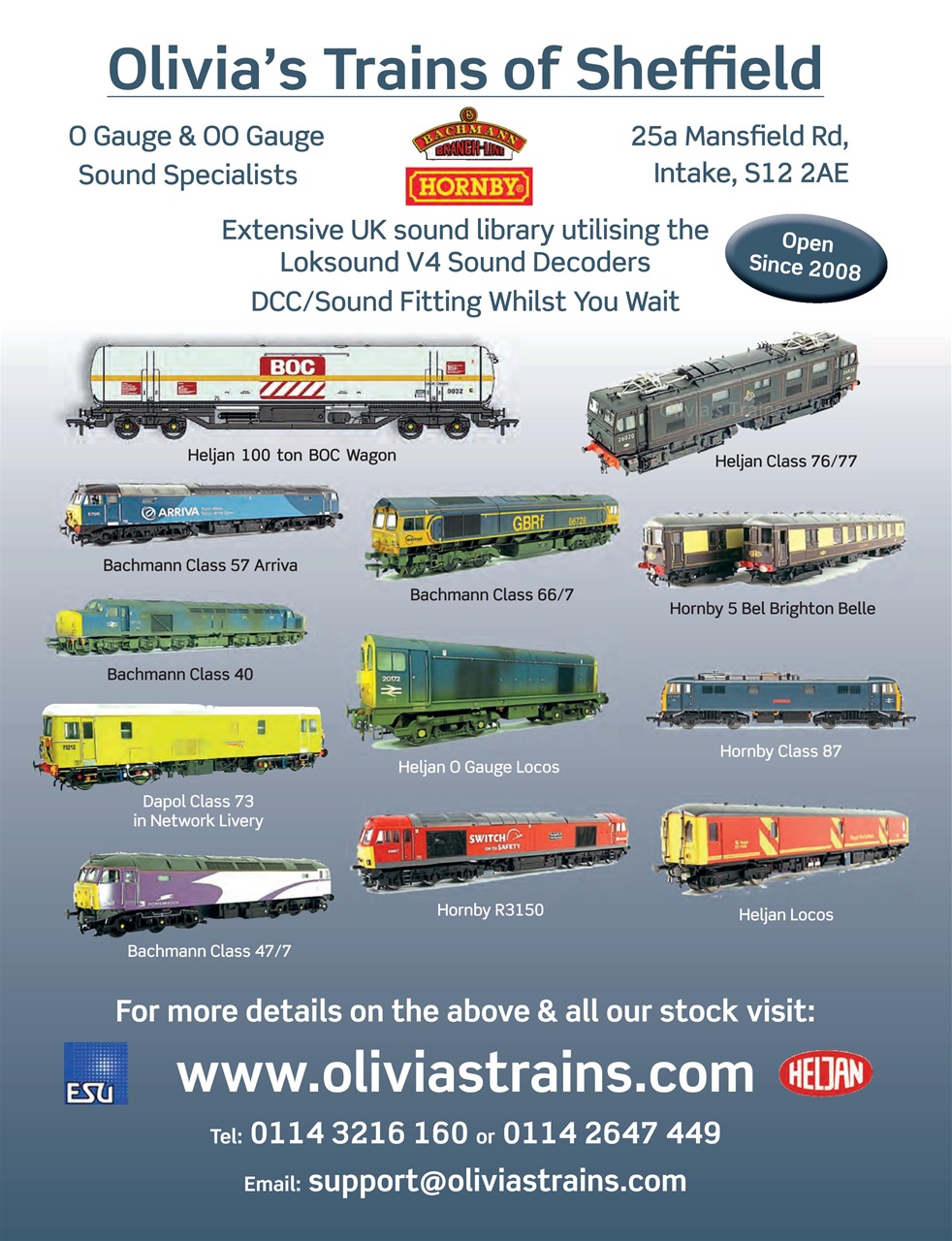 Rail Express Preview Pages