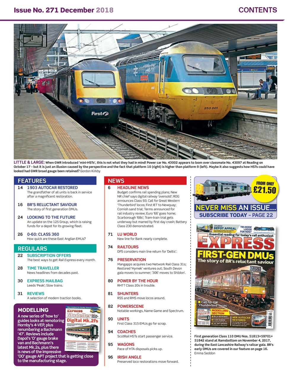 Rail Express Preview Pages