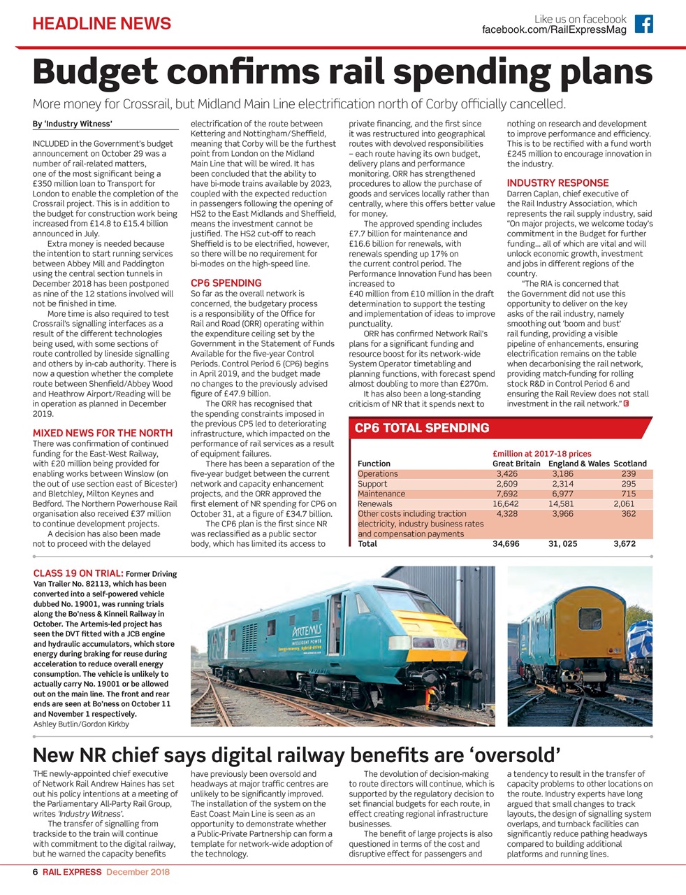 Rail Express Preview Pages