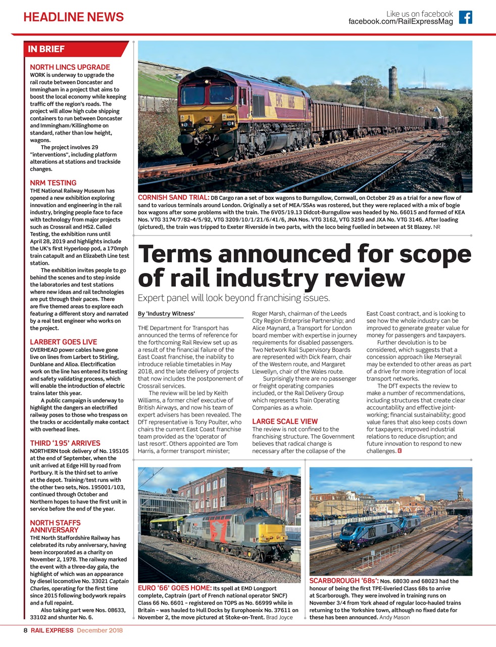 Rail Express Preview Pages