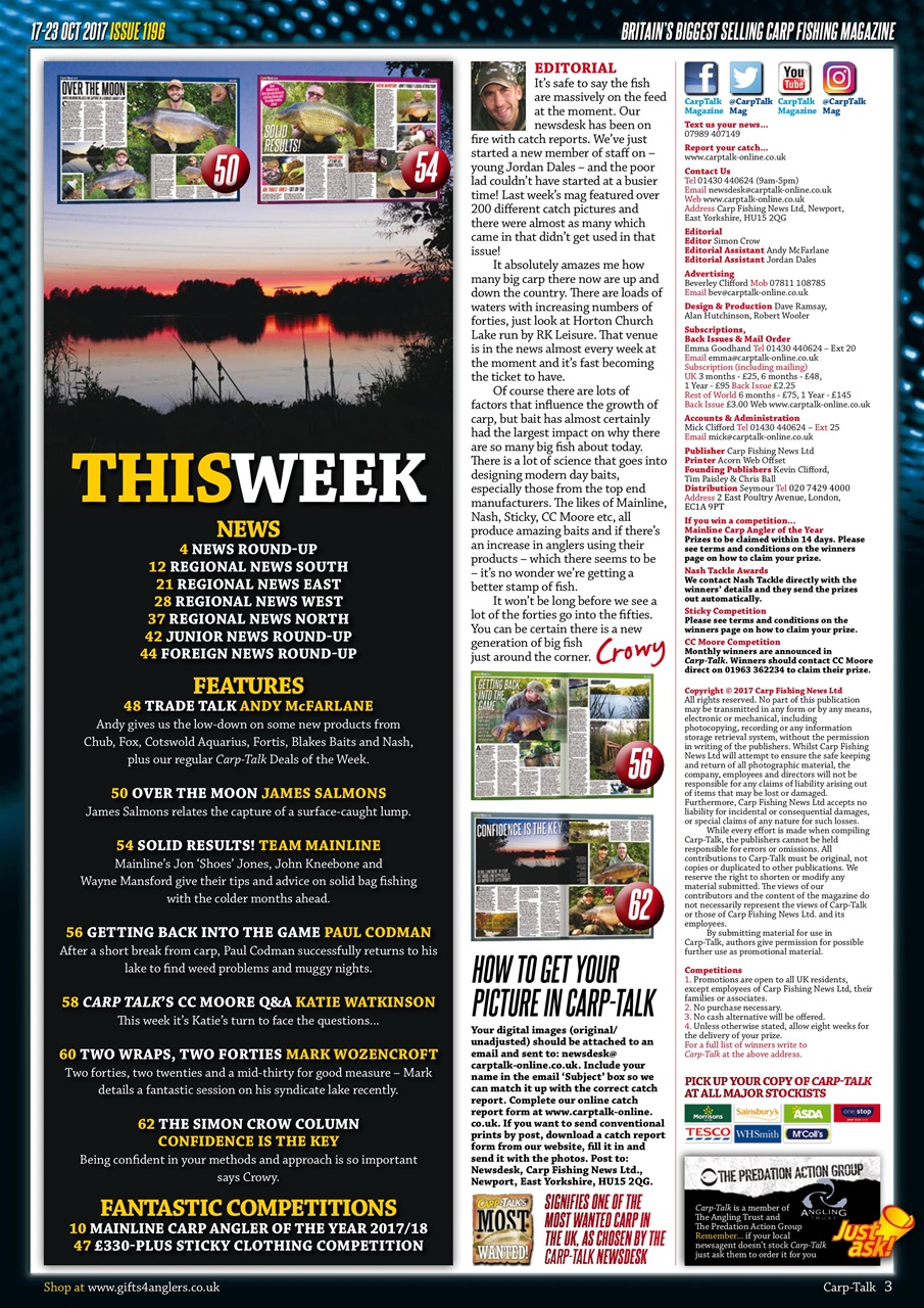 Carp-Talk Preview Pages