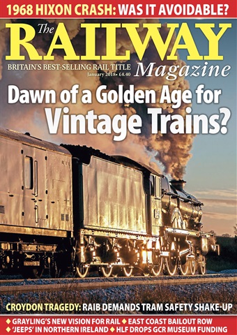 Railway Magazine issue January 2018
