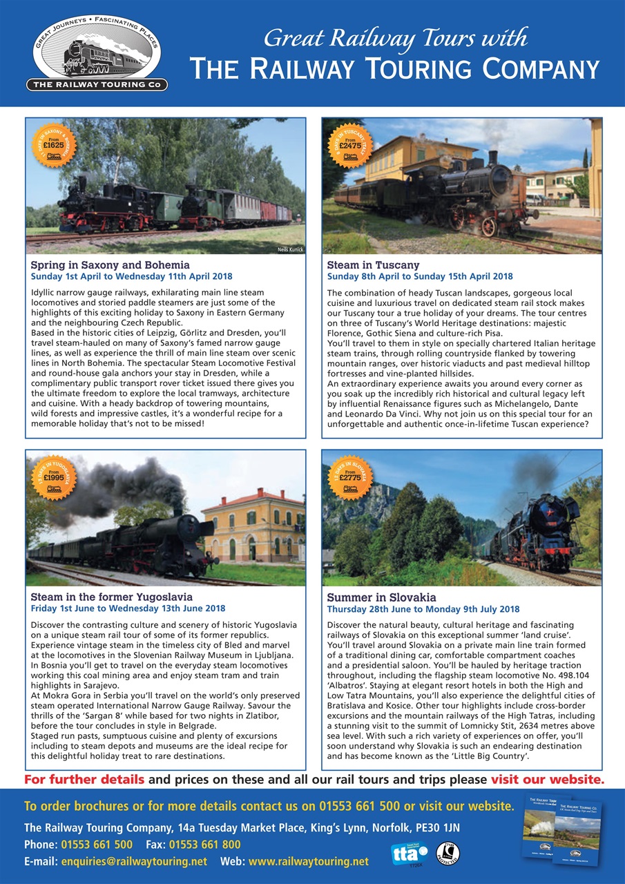Railway Magazine Preview Pages