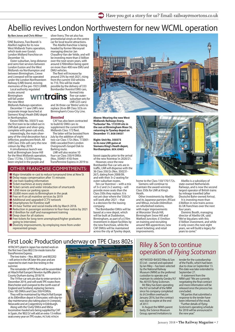 Railway Magazine Preview Pages