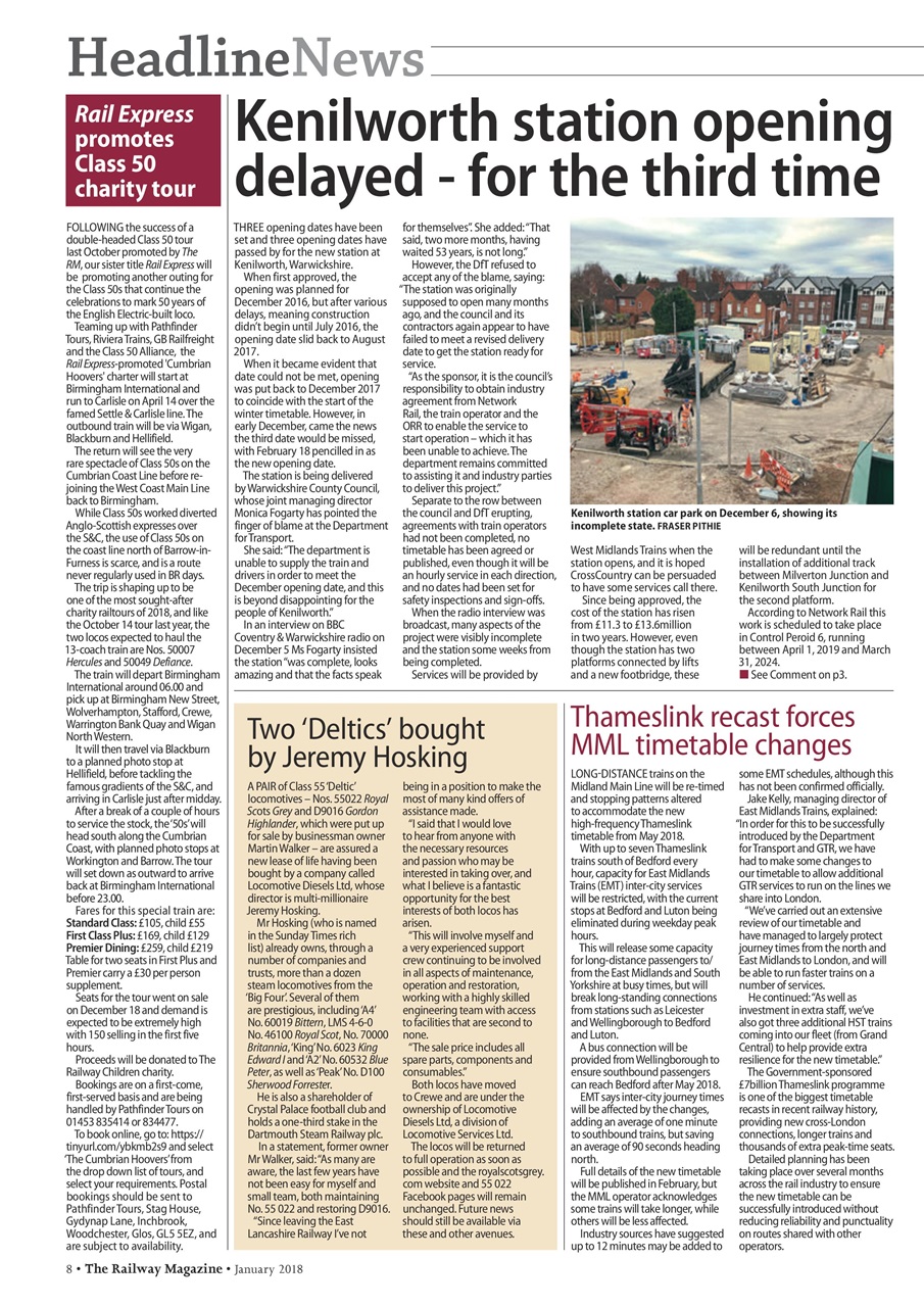 Railway Magazine Preview Pages