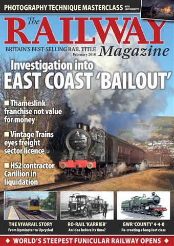 Railway Magazine issue February 2018