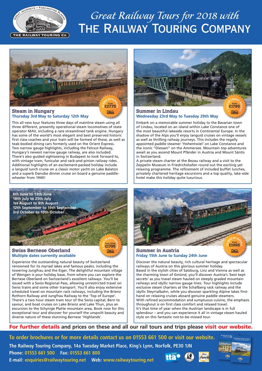 Railway Magazine Preview Pages