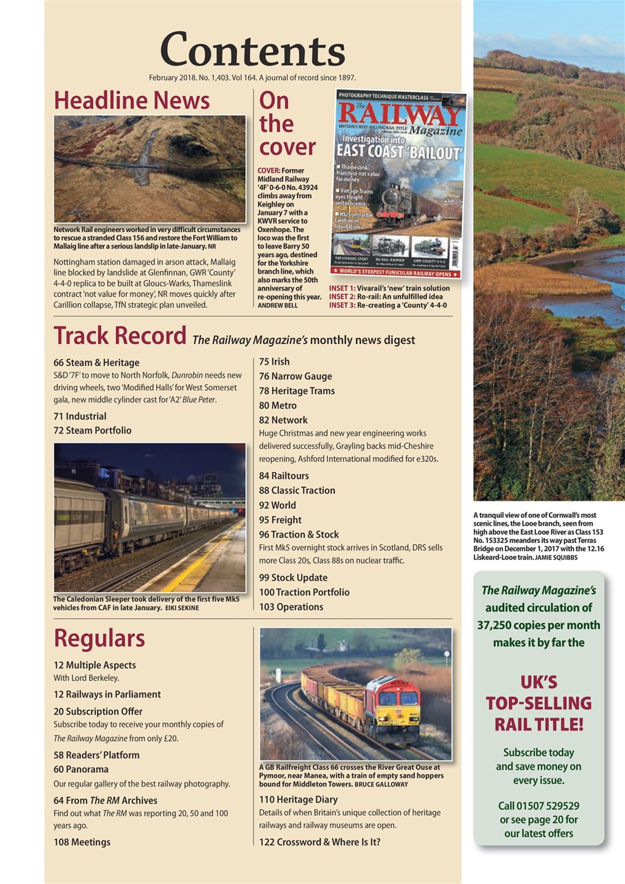 Railway Magazine Preview Pages
