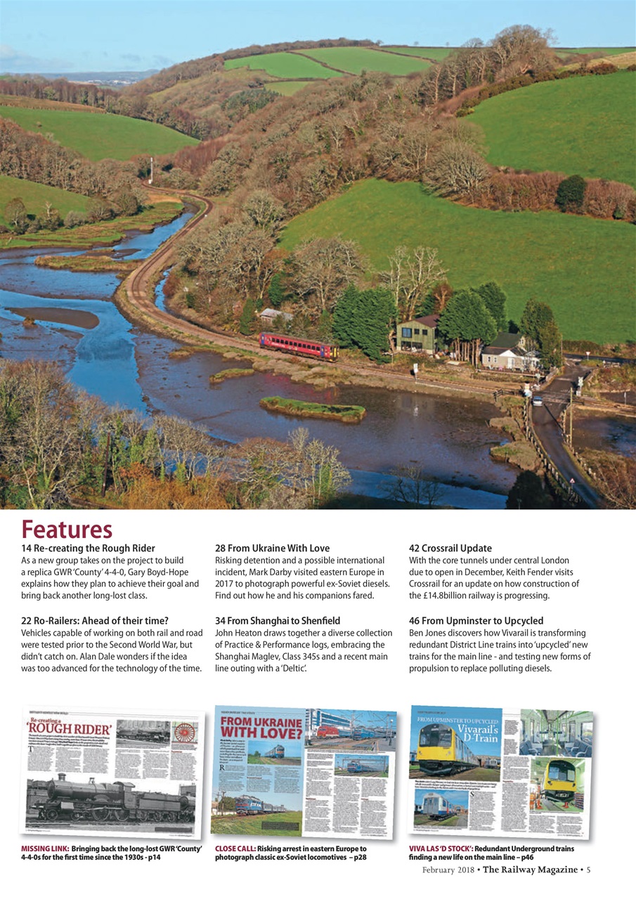 Railway Magazine Preview Pages
