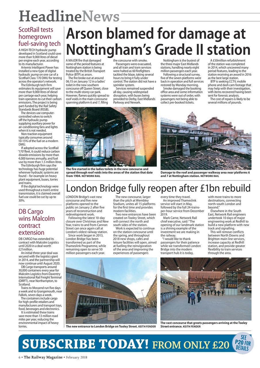 Railway Magazine Preview Pages